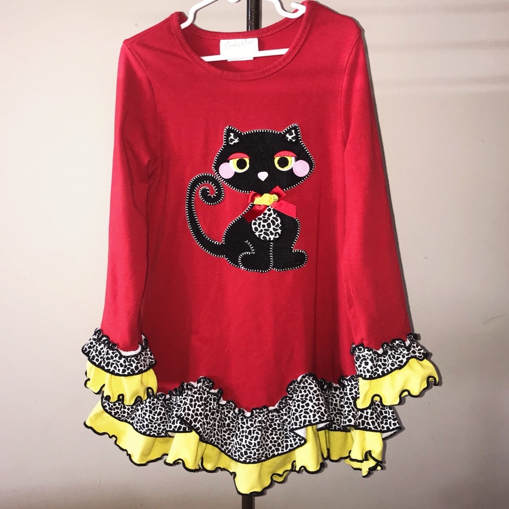 Girls Emily Rose ruffled dress